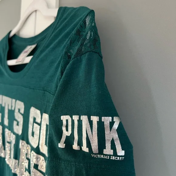 Victorias Secret PINK Philadelphia Eagles T-Shirt - Picture 5 of 7